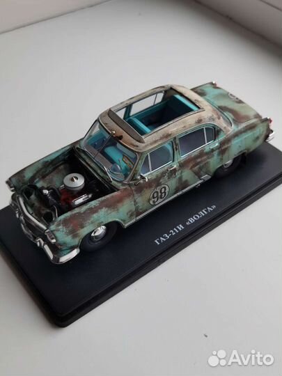 Газ 21 волга 1:24