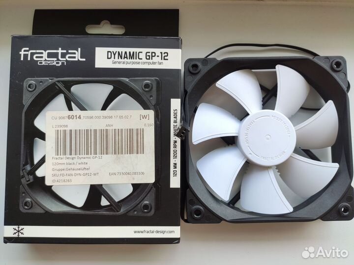 Вентилятор Fractal Design dynamic GP-12 120мм