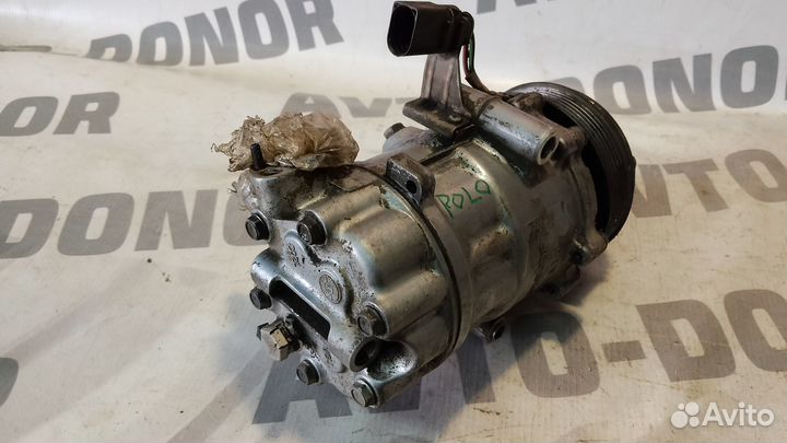 Компрессор кондиционера Фольцваген Поло 5