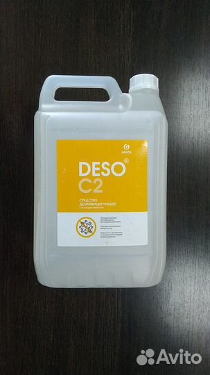 Средство дезинфицирующее с моющим эффектом Deso