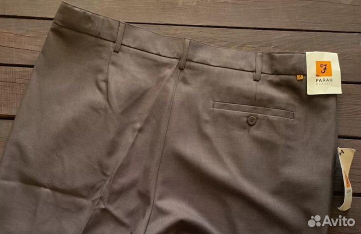 Новые Брюки мужские Farah W42 L27 Рlus Size