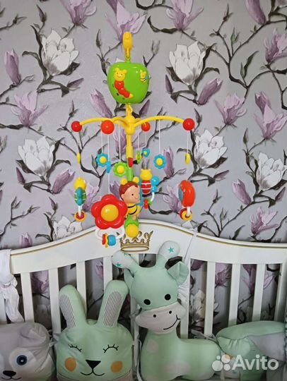 Мобиль + развивающий коврик