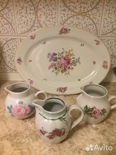 Молочники в ассортименте Винтаж