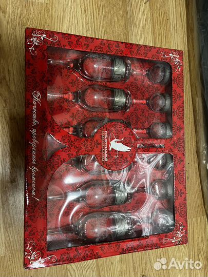 Набор рюмок новый