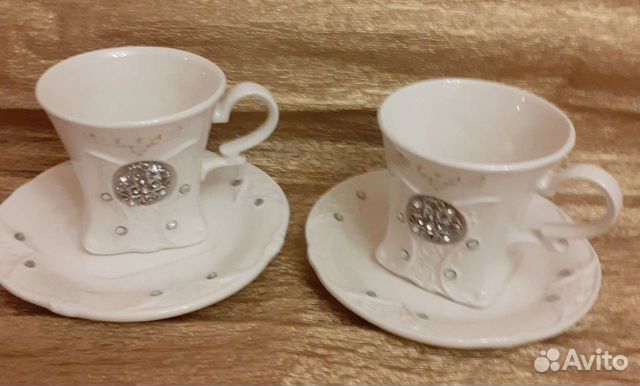 Чашка чайная 2шт. /новый/керамика/ 150 мл