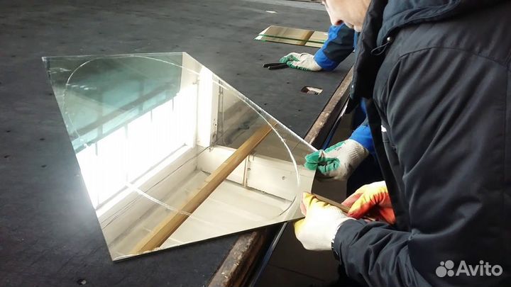Нарезка стекла и зеркала по вашим размерам