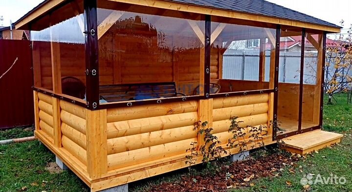 Мягкие окна для веранды