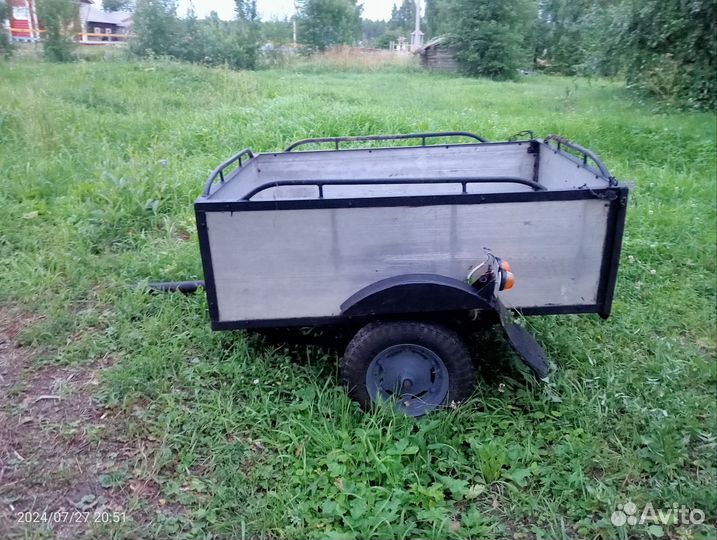 Прицеп легковой самодельный