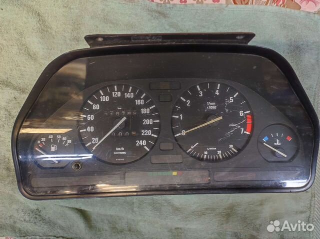 Панель приборов bmw e34