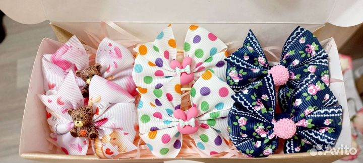 Бантики,заколки для модниц