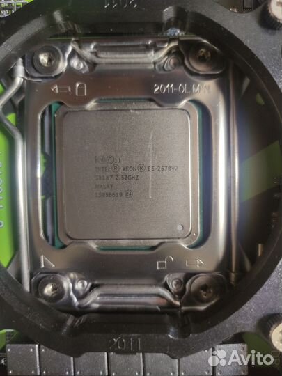 Новый комплект LGA2011: X79 + Xeon 2670v2 + 32GB