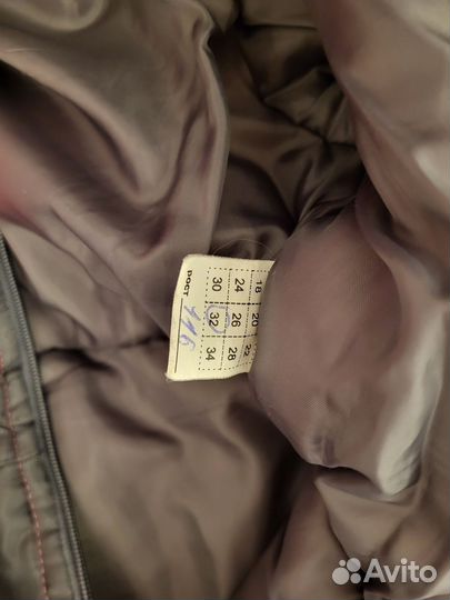 Зимний комбинезон для девочки 116