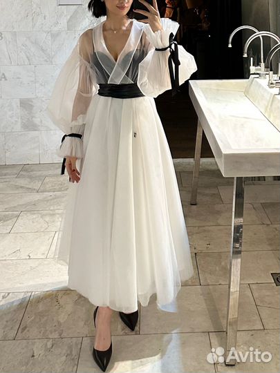 Платье накидка, вечернее свадебное