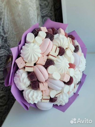 Съедобные букеты/сладкие букеты/зефирные букеты