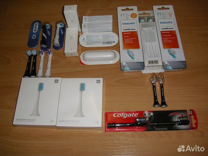 Сменные насадки для электрических зубных щеток