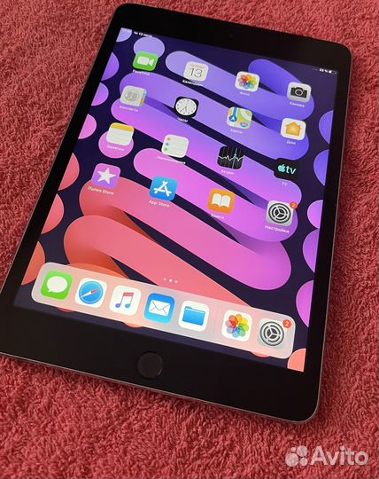 iPad mini LTE + кабель лайтнинг