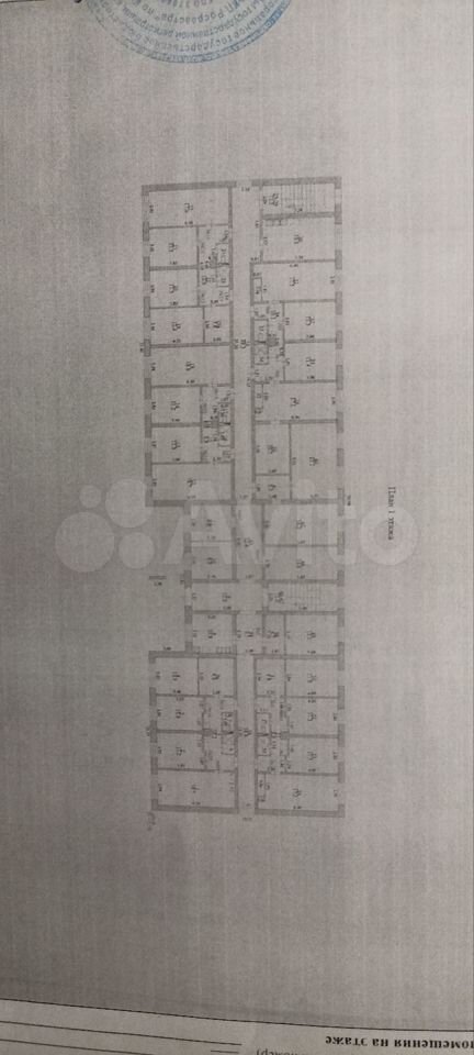 Комната 18,7 м² в 1-к., 1/2 эт.