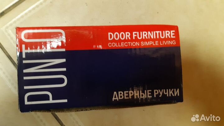 Punto r.tl54 дверные ручки