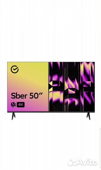 Смарт тв Сбер 50