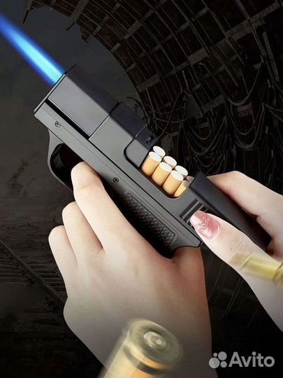 Зажигалка портсигар