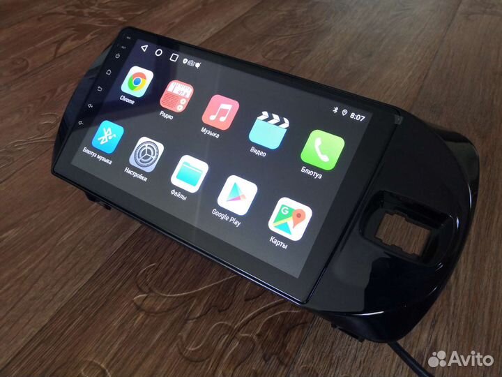 Магнитола 2 din android на Toyota Vitz