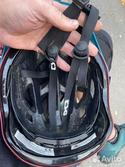 Велошлем TSG seek graphic design block ocean cedar