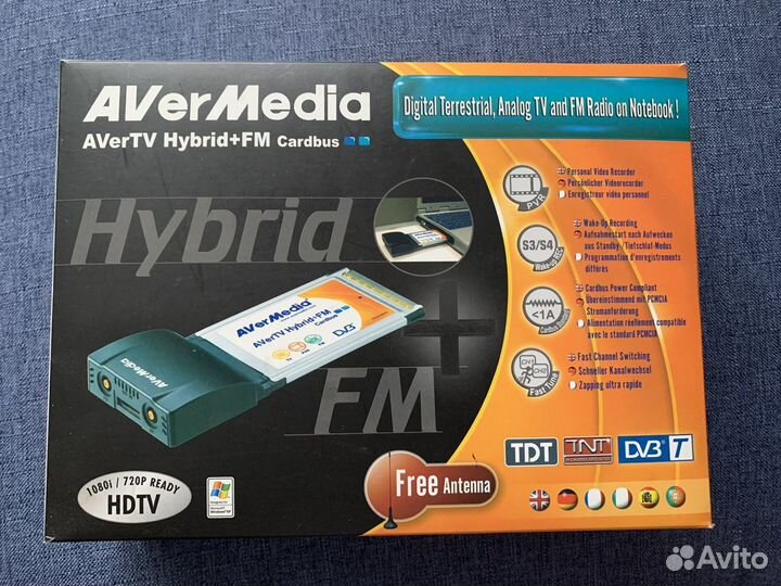 Тв тюнер AverTV Hybrid+ FM