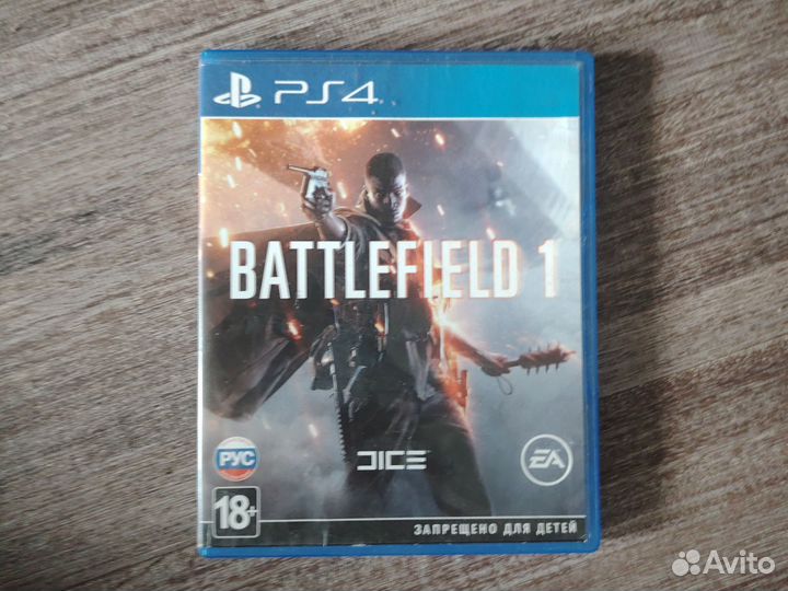 Диск Battlefield на ps4