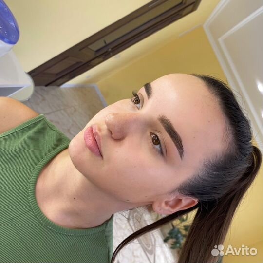 Ламинирование бровей, окрашивание бровей