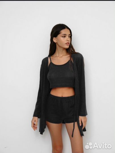 Комплект тройка/домашний женский костюм новый 44