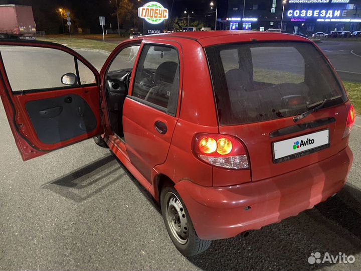 Daewoo Matiz 0.8 МТ, 2012, 200 000 км