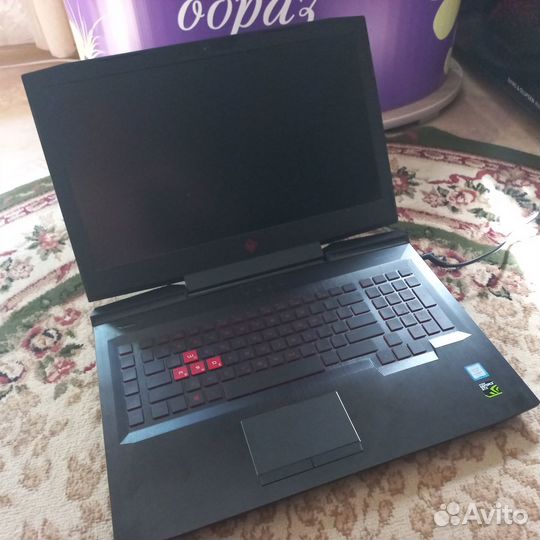 Мощный игровой HP omen 17 GTX 1050 4Gb gddr5