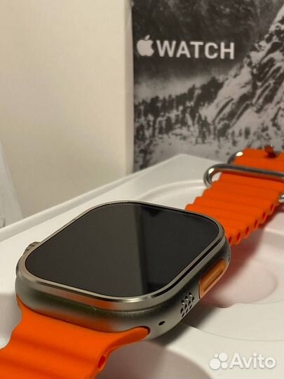 Apple Watch Ultra 2(яблоко при включении)