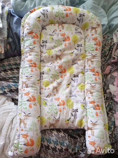 Кокон+ подушка для новорожденных