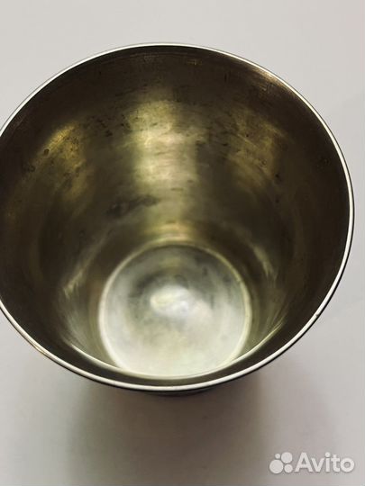 Стакан серебряный