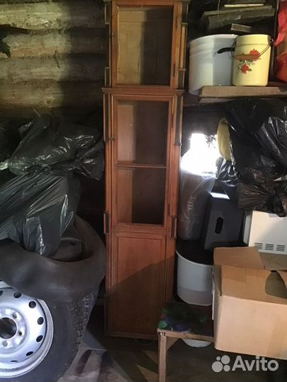 Шкафчик старинный для часов