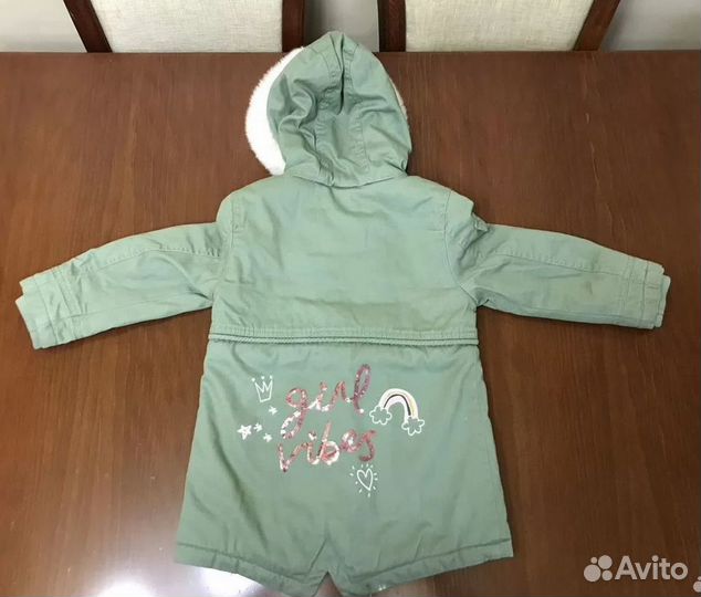 Парка mothercare для девочки