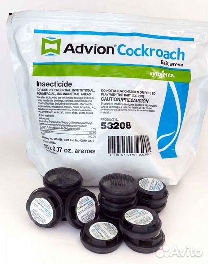 Приманки от тараканов Dupont Advion Bait Arena США