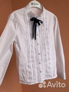 Рубашка блузка Школьная