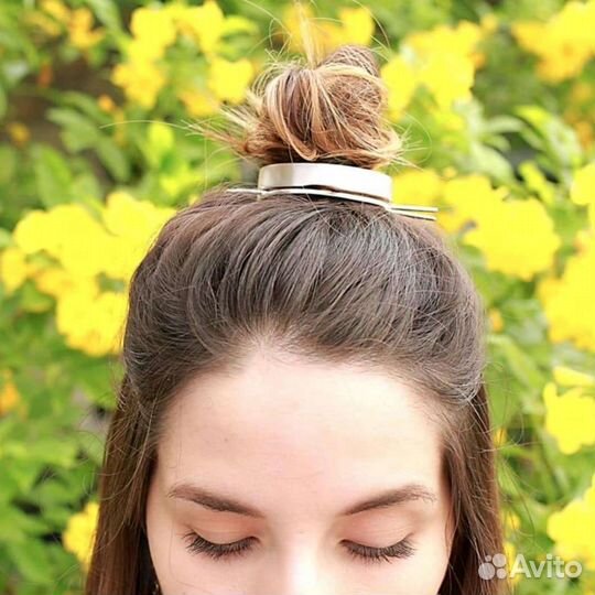 Заколка метал для пучка