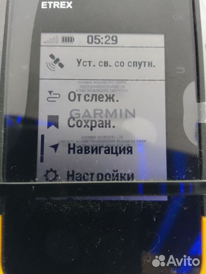 Навигатор туристический Garmin etrex SE