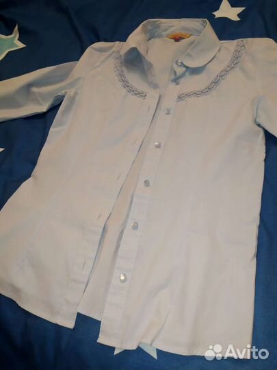 Школьные рубашки для девочки
