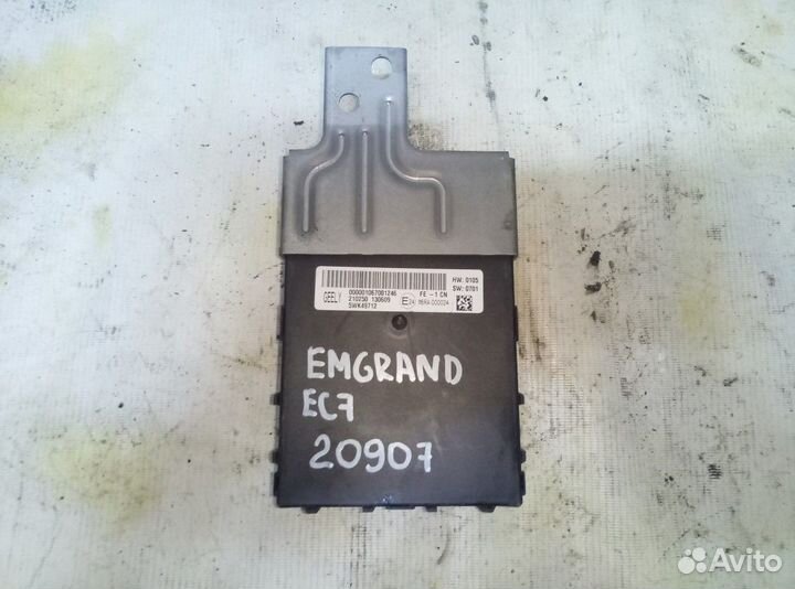 Блок комфорта geely emgrand EC7 1067001246