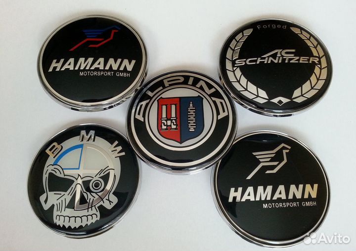 Оригинал эмблема на багажник капот руль BMW