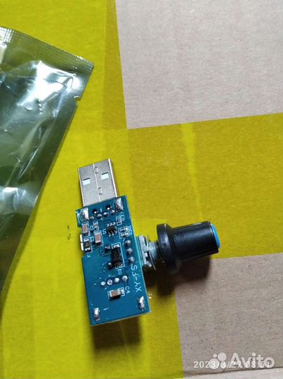 USB-регулятор оборотов двигателя (напряжения)