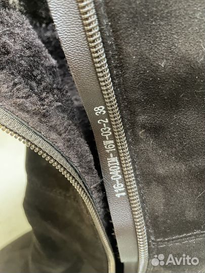 Сапоги женские замшевые 38 размер