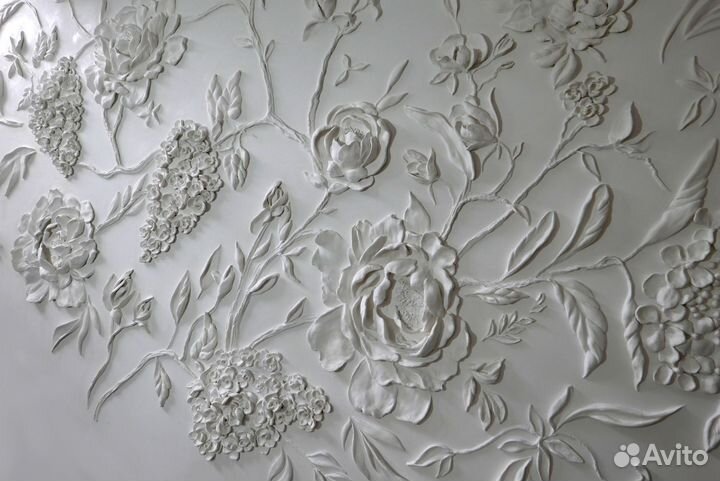 Барельеф, лепнина, роспись стен, картины