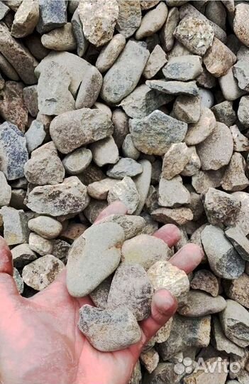 Щебень гравийный с доставкой