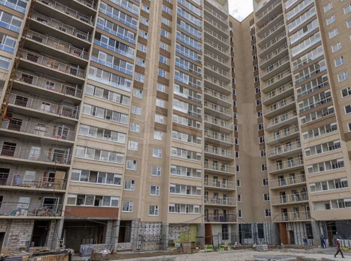 1-к. квартира, 54 м², 12/17 эт.