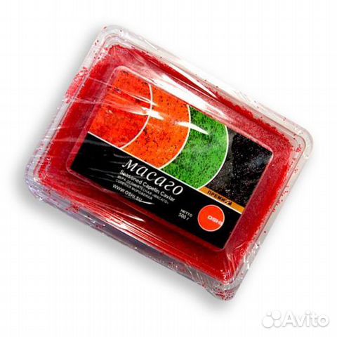 Икра Масаго Оши красная 0,5кг